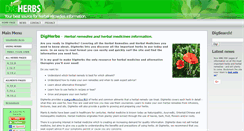 Desktop Screenshot of digherbs.com